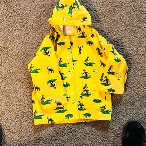 Curious George Yellow Raincoat